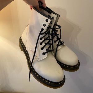 White Dr. Martens